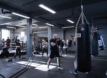 City Boxing Camp in East London