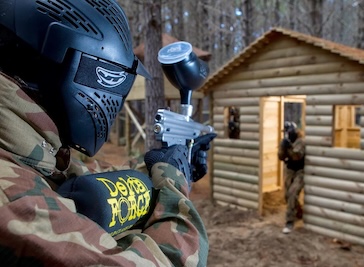 Delta Force Paintball in East London